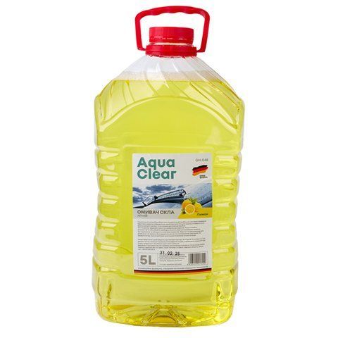 Омивач скла літній "Aqua Clear" Лимон 5л GH-048 фото товару