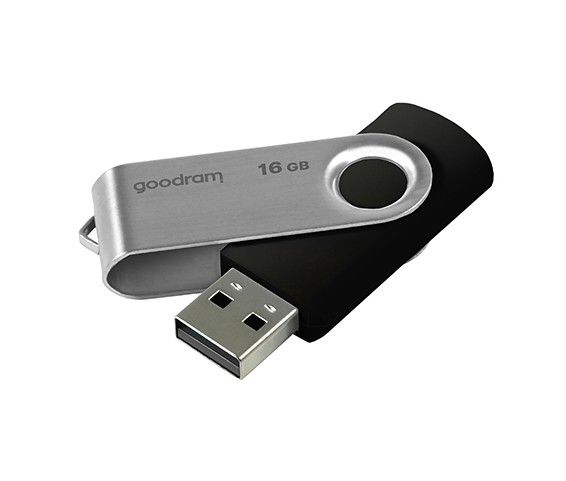 Флеш-накопичувач USB 16GB GOODRAM UTS2 (Twister) Black (UTS2-0160K0R11) UTS2-0160K0R11 фото