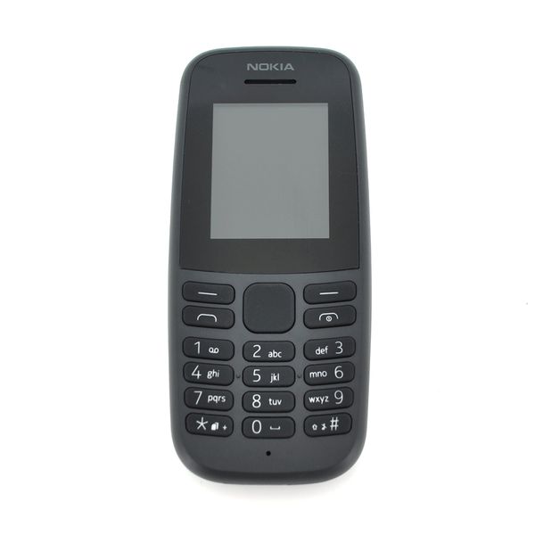 Телефон Nokia 105/ТА-1034, Black/Blue 105/ТА-1034 фото