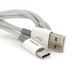 Кабель iKAKU KSC-723 GAOFEI smart charging cable for Type-C, Gray, довжина 1м, 2.4A, BOX KSC-723-Gr-TC фото 4