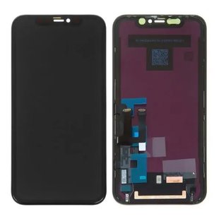 Дисплей iPhone 11 у зборі з сенсором та рамкою Black (оригінал завод) (I21895) I21895 фото