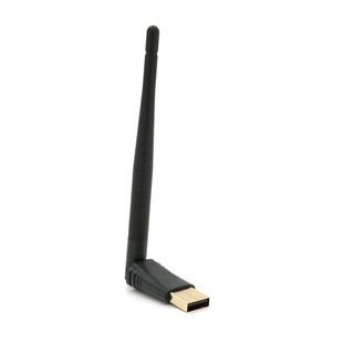 Бездротовий мережний адаптер Wi-Fi-USB AUFA W114, 802.11bgn, 150Mbps, 2.4GHz, WIN7/8/10/11/MAC/LINUX, Blister AUFA W114 фото