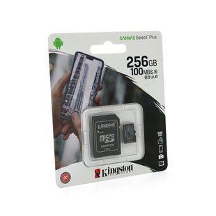 Карта пам'яті Kingston Canvas microSDHC Class 10 A1 UHS-I, 256GB microSDHC-KnCs/256 фото