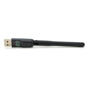 Бездротовий мережевий адаптер з антеною 10см Wi-Fi-USB LV / CL-UW07D - 8723DU, 802.11bgn, 150MB, 2.4 GHz, WIN7 / XP / Vista / 2K / MAC / LINUX, Blister LV-UW07D фото