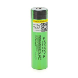 Акумулятор LiitoKala 18650 Li-Ion 3400 mAh Green Lii-34B-JT фото