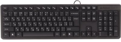 Клавіатура A4Tech KK-3 Black KK-3 USB (Black) фото