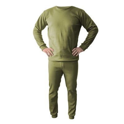 Комплект термобілизни (штани+ футболка з довгим рукавом), Олива YT25428 фото