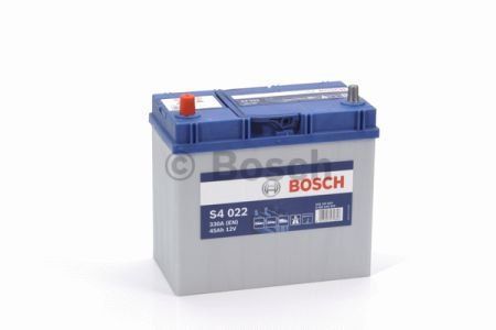 Акумулятор 45Ah-12v BOSCH (S4022) (238x129x227),L,EN330 (Азія) тонк.клеми 0092S40220 фото товару