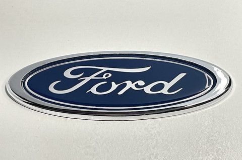 Емблема Ford 150x60 mm (синій/хром) for001 фото товару