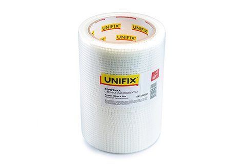 Лента стекловолоконная серпянка 150мм*20м UNIFIX SP-15020 фото товара
