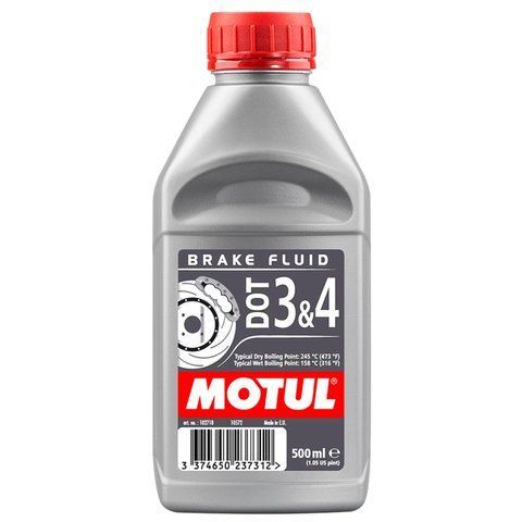 Рідина гальмівна MOTUL DOT 3/4 1 л (105835) 105835 фото товара