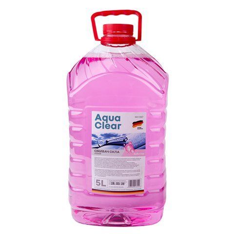Омивач скла літній "Aqua Clear" Бабл гам 5л GH-067 фото товару