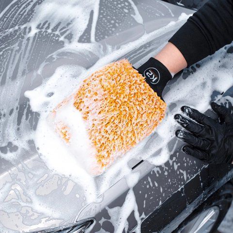 Рукавичка K2 Wash Mitt мікрофібра для миття автомобілів (M440) M440 фото товару