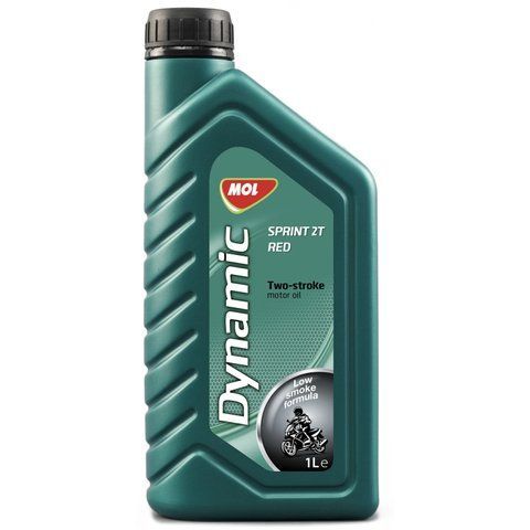 Олива моторна MOL Dynamic Sprint 2T Red 1 л (13301146) 13301146 фото товару