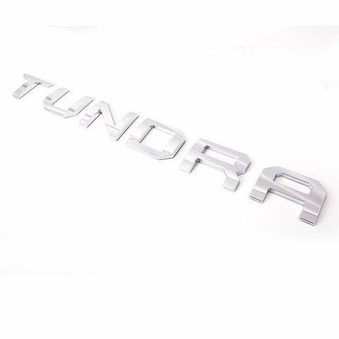 Эмблема шильдик логотип надпись двери TUNDRA Toyota (Тойота) 360*37мм (Хром) (75471-0C040) toy050 фото товара