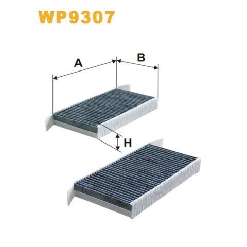 Фільтр салона Renault Laguna III Wix Filters (WP9307) WP9307 фото товара
