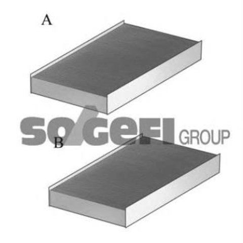 Фільтр салона 6344294310 FRAM (CFA112202) CFA11220-2 фото товара