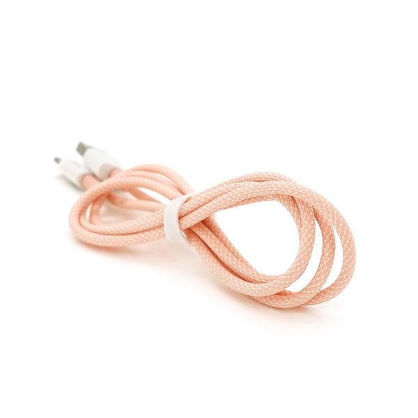 Кабель iKAKU KSC-723 GAOFEI smart charging cable for Type-C, Pink, довжина 1м, 2.4A, BOX KSC-723-P-TC фото