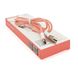 Кабель iKAKU KSC-723 GAOFEI smart charging cable for Type-C, Pink, довжина 1м, 2.4A, BOX KSC-723-P-TC фото 1