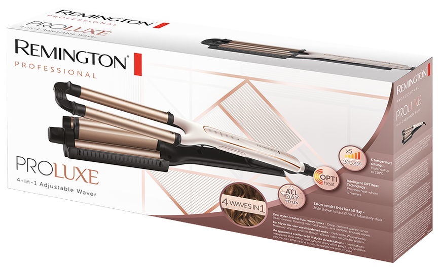 Прилад для укладання волосся Remington CI91AW PROluxe 4-in-1 CI91AW фото